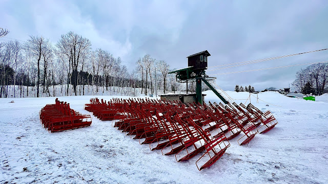 quad chairs removed