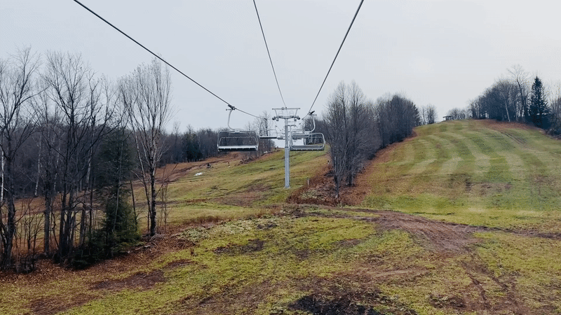 First ride on the Voyageur Express