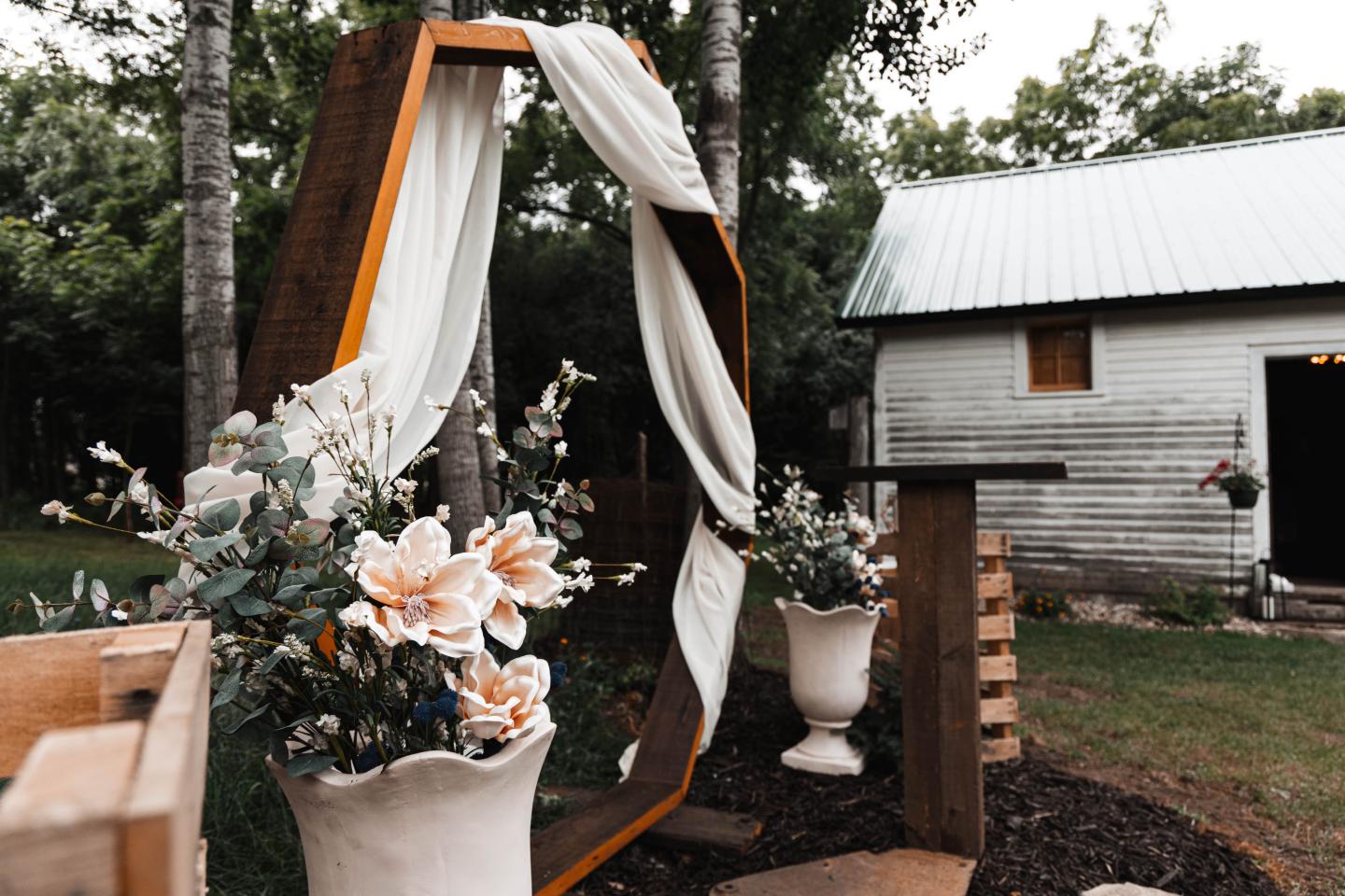 wedding setup