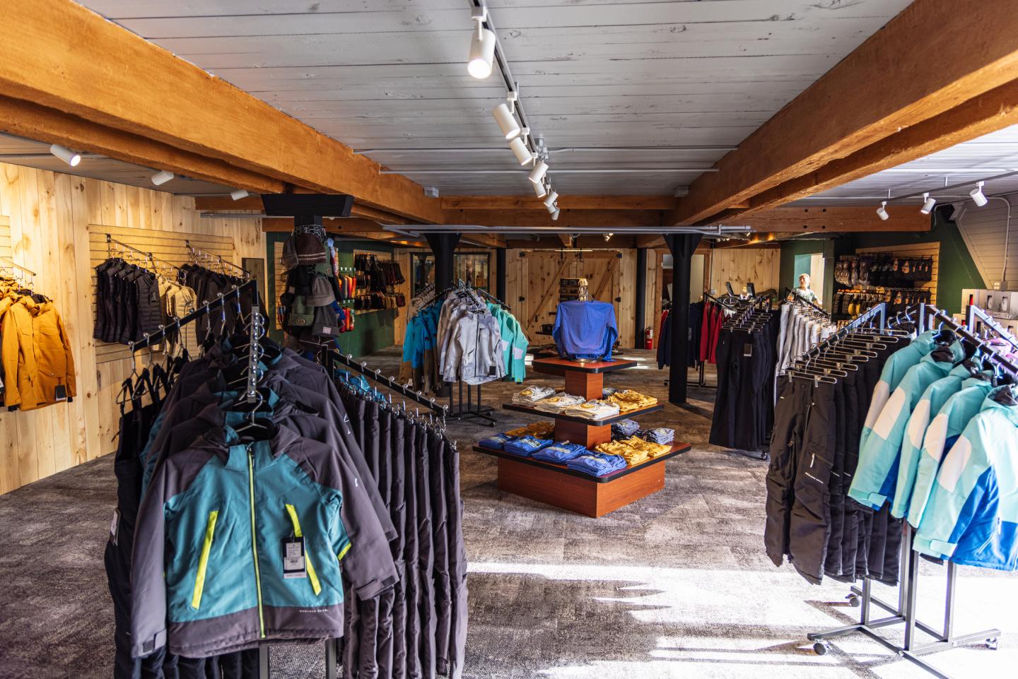 interior of retail shop