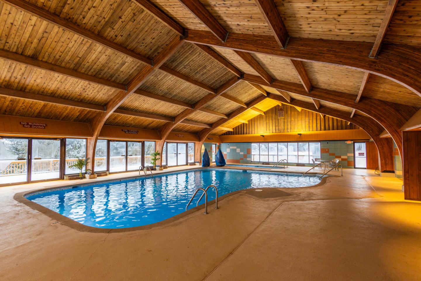View of the indoor pool at The Lodge at Jackson Creek
