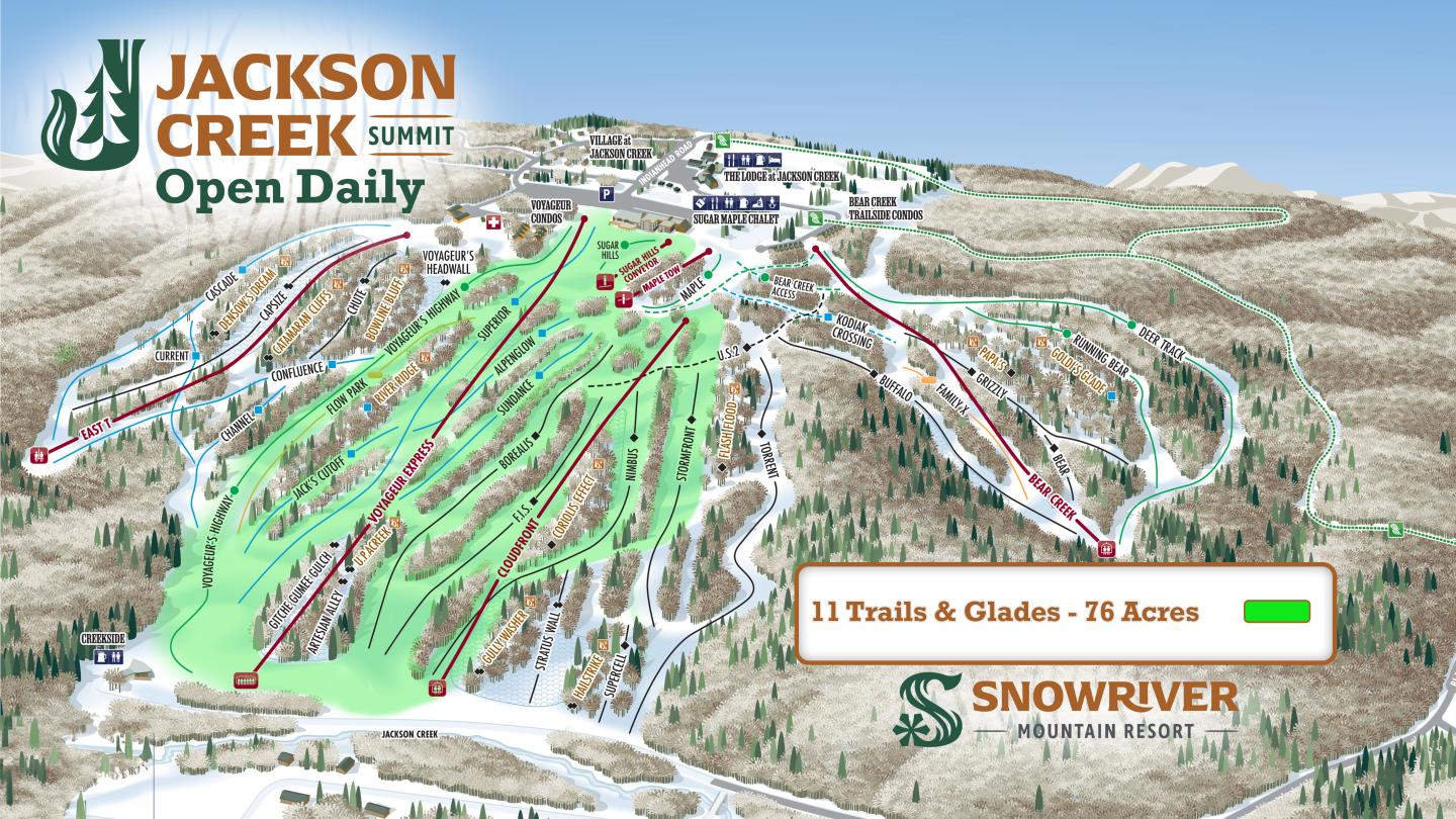 Trail Map & Mountain Reports