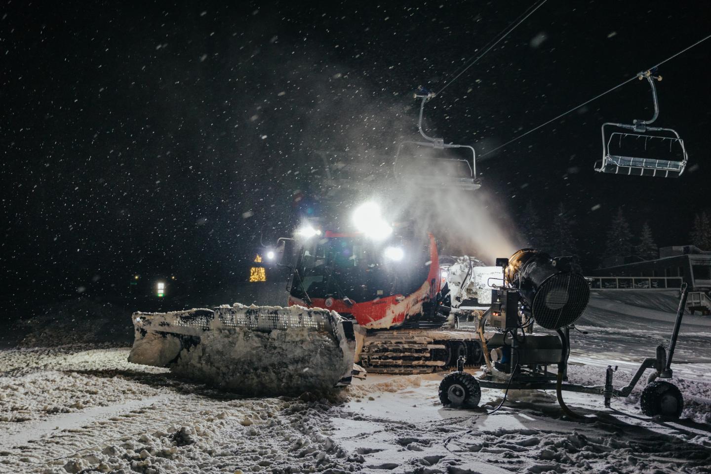 December Snowmaking