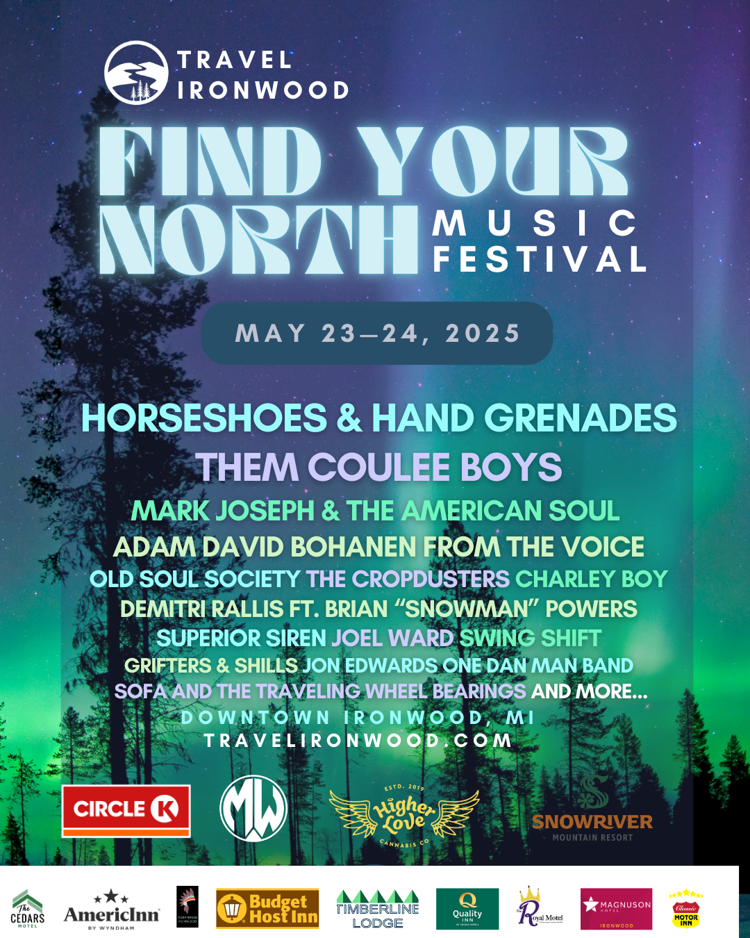 Find your north poster